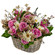 floral arrangement in a basket. Honduras